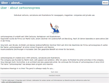 Tablet Screenshot of cartoonexpress.ch